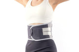 Adjustable Lumbar Support Belt Lower Back Brace With Lumbar Pad Waist Belt - XL