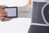 Adjustable Lumbar Support Belt Lower Back Brace With Lumbar Pad Waist Belt - XL
