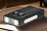 Aluminum Alloy Portable Mini Flashlight with 365nm UV Light and RGB Side Lamp