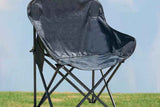 Compact Folding Chair Portable Camping Chair for Outdoor Activities - Black