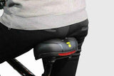 Air Cushion Shock Absorbing Mountain Bike Saddle Seat - Yellow