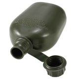 1L Outdoor Canteen Bottle, Camping Hiking Backpacking Water Bottle Kettle with Cover(green)