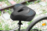 Noseless Bike Seat Cushion for Men & Women Comfortable Saddle for Peloton Bikes Exercise Bikes Electric Bikes Cruiser Bikes - Balck&Blue
