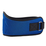 Weightlifting Belt for Men and Women Blue Adjustable Gym Training Powerlifting Back Support Belt Blue M