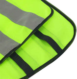 Kids Safety Vest Reflective High Visibility Vest Breathable Traffic Vest Costume Construction Vest Elastic Strap Safety Vest Neon Yellow Purpose for Running Cycling Jogging 5PCS - Yellow