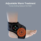 Smart Ankle Brace Foot Compression massager Multifunctional Electric Ankle Heating Brace and Foot Pain Relief Vibration
