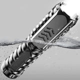 Camping Flashlight Multifunctional Rechargeable Flashlight for Outdoor - Gold