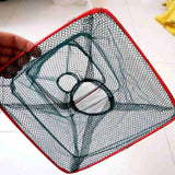 Fishing Bait Trap Fish Net Cast Dip Cage Crab Minnow Crawdad Shrimp Foldable