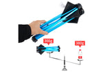 Mini Portable Outdoor Folding Stool Camping Fishing Picnic Chair Small Seat - Blue