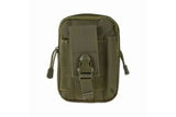 Outdoor Camping Waist Belt Pack Pouch Hiking Phone Pocket Bag - Green