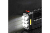 Solar LED Torch USB Rechargeable COB LED Work Light Camping Hiking Lamp Bright