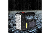 Solar LED Torch USB Rechargeable COB LED Work Light Camping Hiking Lamp Bright