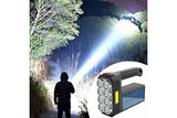 Solar LED Torch USB Rechargeable COB LED Work Light Camping Hiking Lamp Bright