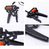 Adjustable Power Hand Grip Forearm Exerciser Gripper Strengthener Trainer 165kg