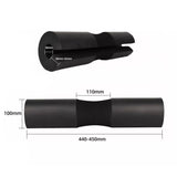 Barbell Squat Pad Neck Shoulder Protective Pad Great for Squats Lunge Hip Thrust - Black
