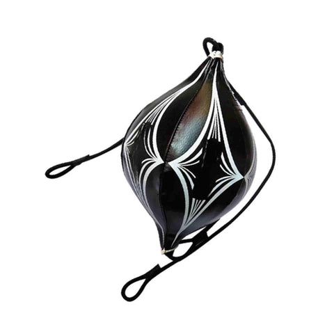 Floor To Kick Bag End Boxing Speed Training Ball Ceiling Punch - Black