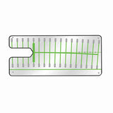 Golf Putting Mirror Swing Trainer Indoor Practice Accessories Training