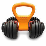 Kettlebell Grip Adjustable Clamps Handle Dumbbells to Kettlebells