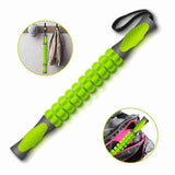Muscle Massage Roller Stick Deep Tissue Fascia Bar Recovery Fitness Training Gym - Black