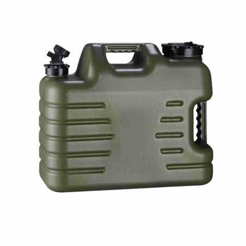 12L 18L 25L Water Container Jerry Can Bucket Camping Outdoor Storage Barrel - 18L Square Drum Vertical
