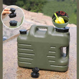 12L 18L 25L Water Container Jerry Can Bucket Camping Outdoor Storage Barrel - 25L Square Drum Vertical