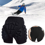 Impact-Resistant Hip Padded Shorts for Skiing and Snowboarding - 3XL