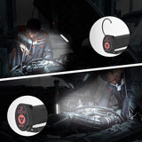 Magnetic COB LED Flashlight Rechargeable Hand Torch Work Light - S
