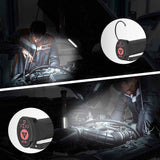 Magnetic COB LED Flashlight Rechargeable Hand Torch Work Light - M