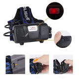 Rechargeable LED Headlamp Light Flashlight Head Torch Lamp