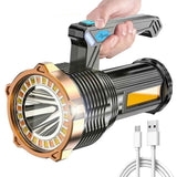 Super Bright Flashlight USB Rechargeable LED Torch Lamp