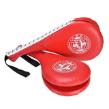 Kickboxing Training Pad Double Kick Taekwondo Design - Red