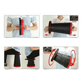 Camping Fishing Hunting Outdoor Chair Portable Folding Stool - Black