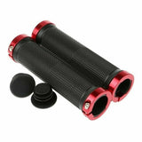 Non-slip Bike Bicycle Handlebar Grips Cycling 130mm - Blue