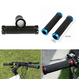 Non-slip Bike Bicycle Handlebar Grips Cycling 130mm - Black