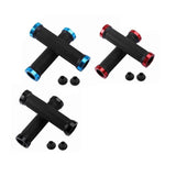 Non-slip Bike Bicycle Handlebar Grips Cycling 130mm - Black