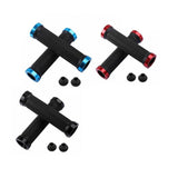 Non-slip Bike Bicycle Handlebar Grips Cycling 130mm - Red