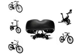 Comfort Wide Big Bum Soft Cruiser Bike Saddle Bicycle Seat Air Cushion Pad