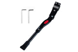 Adjustable Rear Bike Kick Stand Bicycle Mountain Bike Stand Kickstand Bicycle Road Mountain Cycling Rear Mount Side Stand Adjustable Alloy Replacement Kickstand for Mountain Bike
