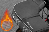 Winter Bike Handlebar Mitts - Universal Thickened Windproof Gloves for Road Bicycles