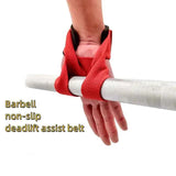 Gym Lifting Straps Barbell Deadlift Booster Belt Fitness Anti-slip Hand Wraps Wrist Straps Fitness Training Auxiliary Belt - Yellow M In Australia - Darrahopens