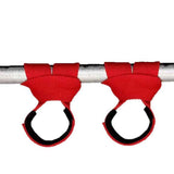 Gym Lifting Straps Barbell Deadlift Booster Belt Fitness Anti-slip Hand Wraps Wrist Straps Fitness Training Auxiliary Belt - Red S In Australia - Darrahopens