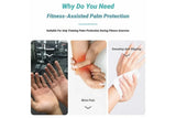 Half Finger Training Sport Gloves For Men Women Workout Fitness Body Building Weightlifting Gym Hand Wrist Protector Dumbbells - Black (1pair) XL