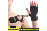 Half Finger Training Sport Gloves For Men Women Workout Fitness Body Building Weightlifting Gym Hand Wrist Protector Dumbbells - Black (1pair) M In Australia - Darrahopens