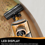 Cordless Vacuum Cleaner, 55Kpa Powerful Suction，8-in-1 Powerful Stick Vacuum Cleaner with Anti-tangle Brush And Upgraded Green Light, 2200mAh. 45 Minute Run Time Rechargeable Lightweight Vacuum Cleaner for Hardwood Floors, Carpets And Pet Hair.
