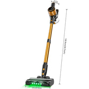 Cordless Vacuum Cleaner, 55Kpa Powerful Suction，8-in-1 Powerful Stick Vacuum Cleaner with Anti-tangle Brush And Upgraded Green Light, 2200mAh. 45 Minute Run Time Rechargeable Lightweight Vacuum Cleaner for Hardwood Floors, Carpets And Pet Hair.