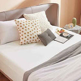 2000TC Hotel Quality Fitted Sheets - 2 Piece Fitted Sheets  -Breathable Bedding - Wrinkle, Fade, Stain Resistant- 16inch/40cm Deep Pocket Fitted Bed Sheets-Wrinkle and Fade Resistant,(White,Single) In Australia - Darrahopens
