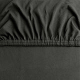Hotel Quality Fitted sheets - 2 Piece Fitted sheets  -Breathable Bedding - Wrinkle, Fade, Stain Resistant- 26inch/40cm Deep Pocket Fitted Bed Sheet-Wrinkle and Fade Resistant,(Dark gray,Double)