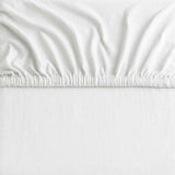 Hotel Quality Fitted sheets - 2 Piece Fitted sheets  -Breathable Bedding - Wrinkle, Fade, Stain Resistant- 26inch/40cm Deep Pocket Fitted Bed Sheet-Wrinkle and Fade Resistant,(White,King Single)