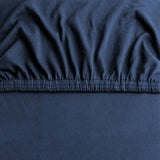 Hotel Quality Fitted sheets - 2 Piece Fitted sheets  -Breathable Bedding - Wrinkle, Fade, Stain Resistant- 26inch/40cm Deep Pocket Fitted Bed Sheet-Wrinkle and Fade Resistant,(Navy,Super King)