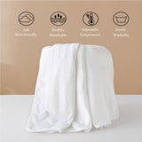 Heated Mattress Pad - Bedding Electric Blanket with 9 Heat Setting & 9-Hour Auto Off, Heated Mattress Pad-Machine Washable Fully Fitted Heating Pad with Overheat Protection , 800GSM Non Woven Fabric-fitted sheet cover((Double)